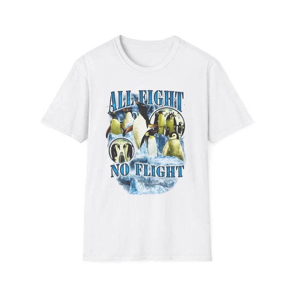 All Fight No Flight Oversized Graphic Tee - Back View | INKHAUS