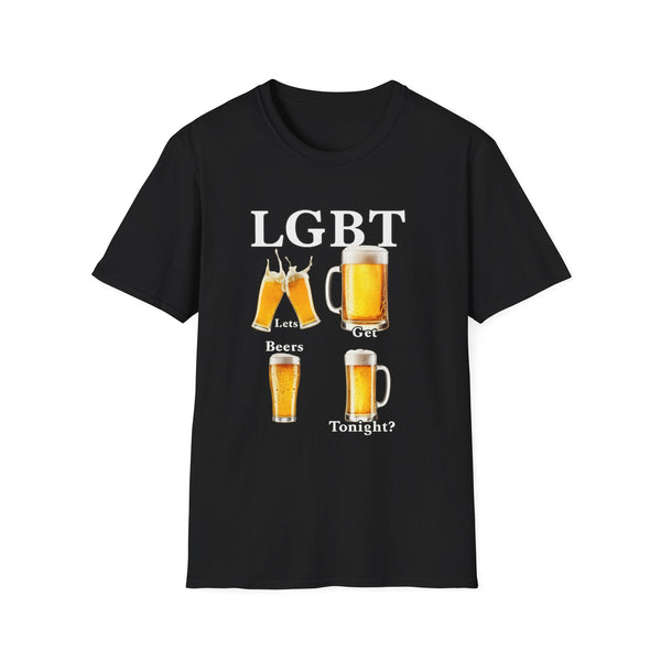LGBT - lets get beers tonight T-Shirt