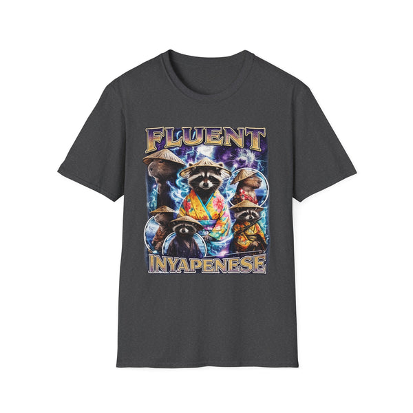 Fluent in Yapenese Funny Graphic Tee - Back View | INKHAUS