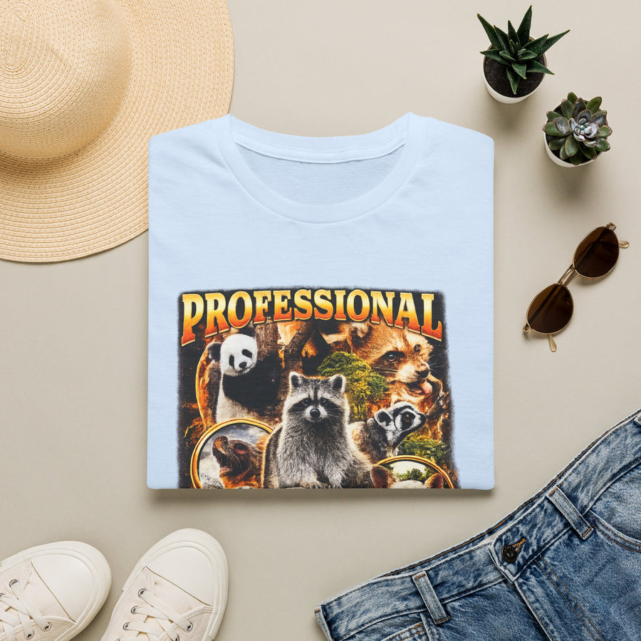 Professional Yapper Dark Humor Graphic Tee - Lifestyle View | INKHAUS