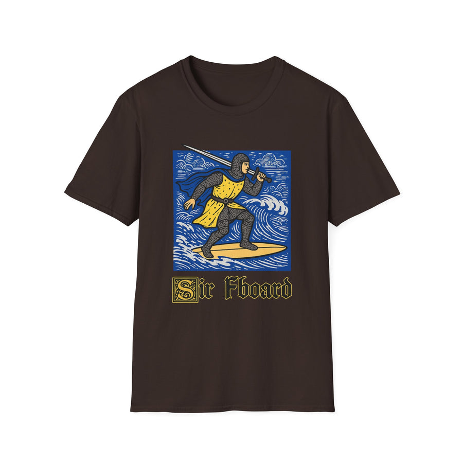 Sir Fboard Dark Humor Wordplay Graphic Tee - Lifestyle View | INKHAUS