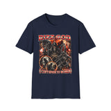 Rizz God Streetwear Dark Humor Graphic Tee - Detail Shot | INKHAUS