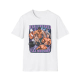 Registered Flex Offender Gym Graphic Tee - Back View | INKHAUS