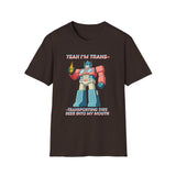 Yeah I'm trans- transporting this beer into my mouth T-Shirt