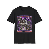 Houston We Have Problems Funny Graphic Tee - Front View | INKHAUS