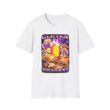 Gluten Tolerant Funny Foodie Graphic Tee - Back View | INKHAUS