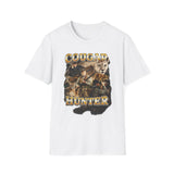Cougar Hunter Dark Humor Oversized Tee - Back View | INKHAUS