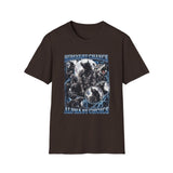 Human by Chance Alpha by Choice Gym Graphic Tee - Front - Alt Color | INKHAUS