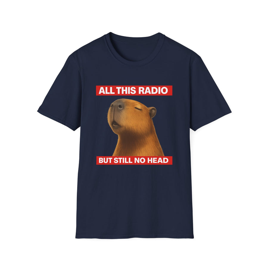 All this radio but still no head T-Shirt