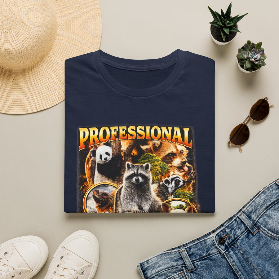 Professional Yapper Dark Humor Graphic Tee - Detail Shot | INKHAUS