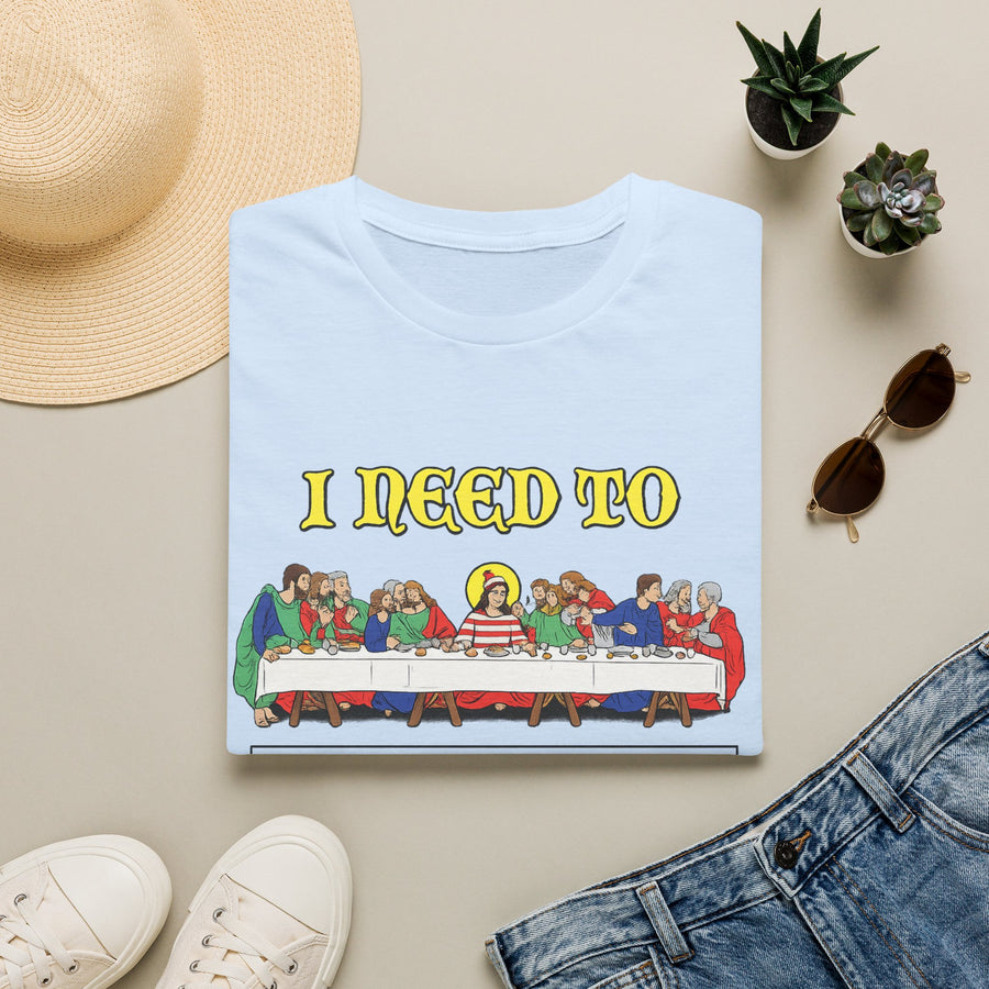 I need to find Jesus (Where's Wally) T-Shirt