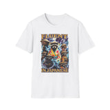 Fluent in Yapenese Dark Humor Streetwear Tee - Back View | INKHAUS