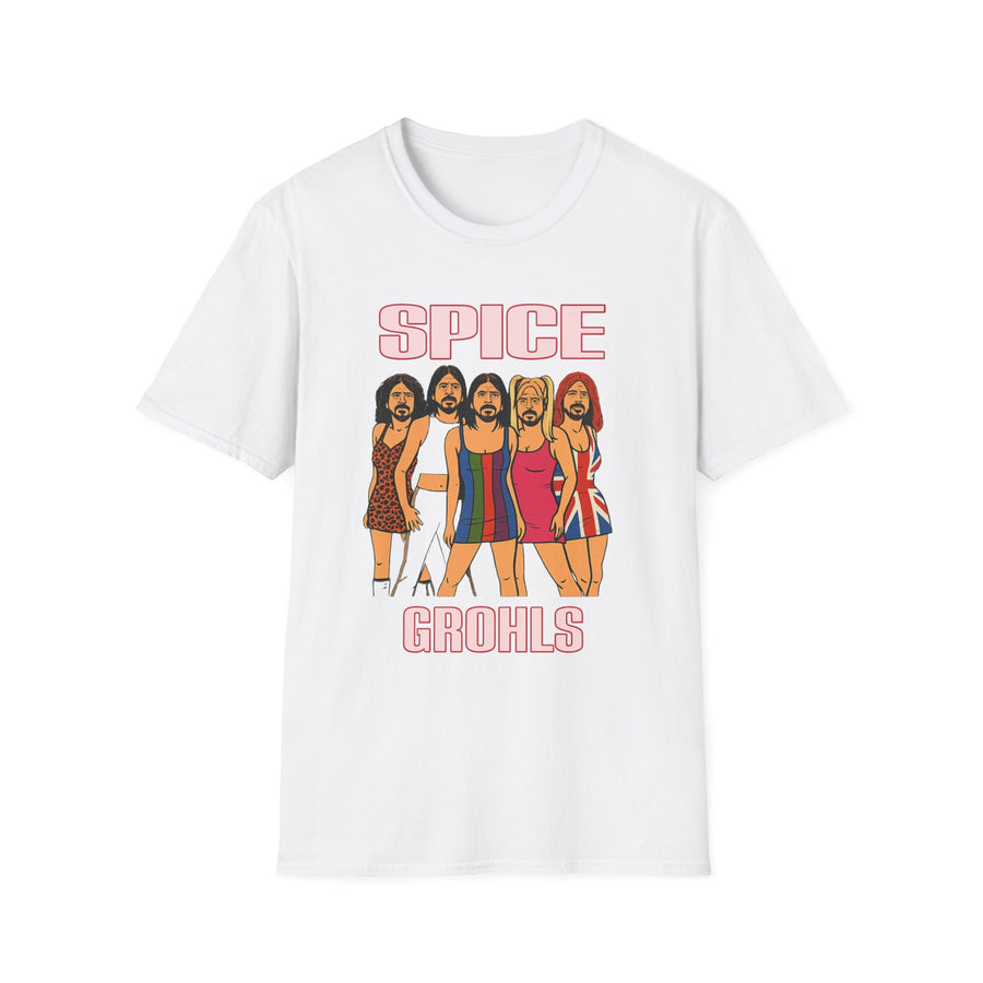 Spice Grohls Rock Humor Oversized Graphic Tee - Back - Alt Color | INKHAUS
