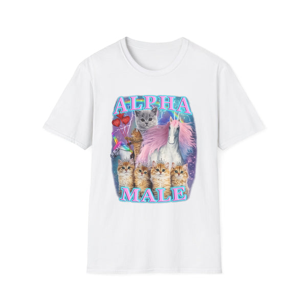 Alpha Male OG Oversized Graphic Tee - Back View | INKHAUS