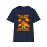 Sloppenheimer Dark Humor Oversized Graphic Tee - Detail Shot | INKHAUS