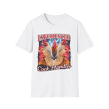 Experienced Cock Handler Dark Humor Graphic Tee - Back View | INKHAUS