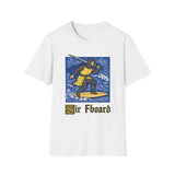 Sir Fboard Dark Humor Wordplay Graphic Tee - Back View | INKHAUS