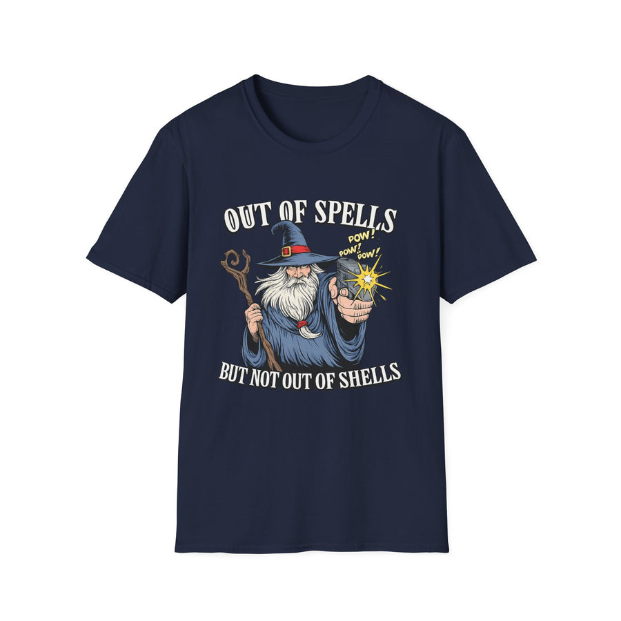 Out of Spells but Not Out of Shells T-Shirt