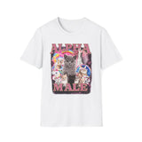 Alpha Male Heavyweight Streetwear Tee - Back View | INKHAUS