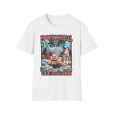Professional Tax Evader Dark Humor Graphic Tee - Back View | INKHAUS