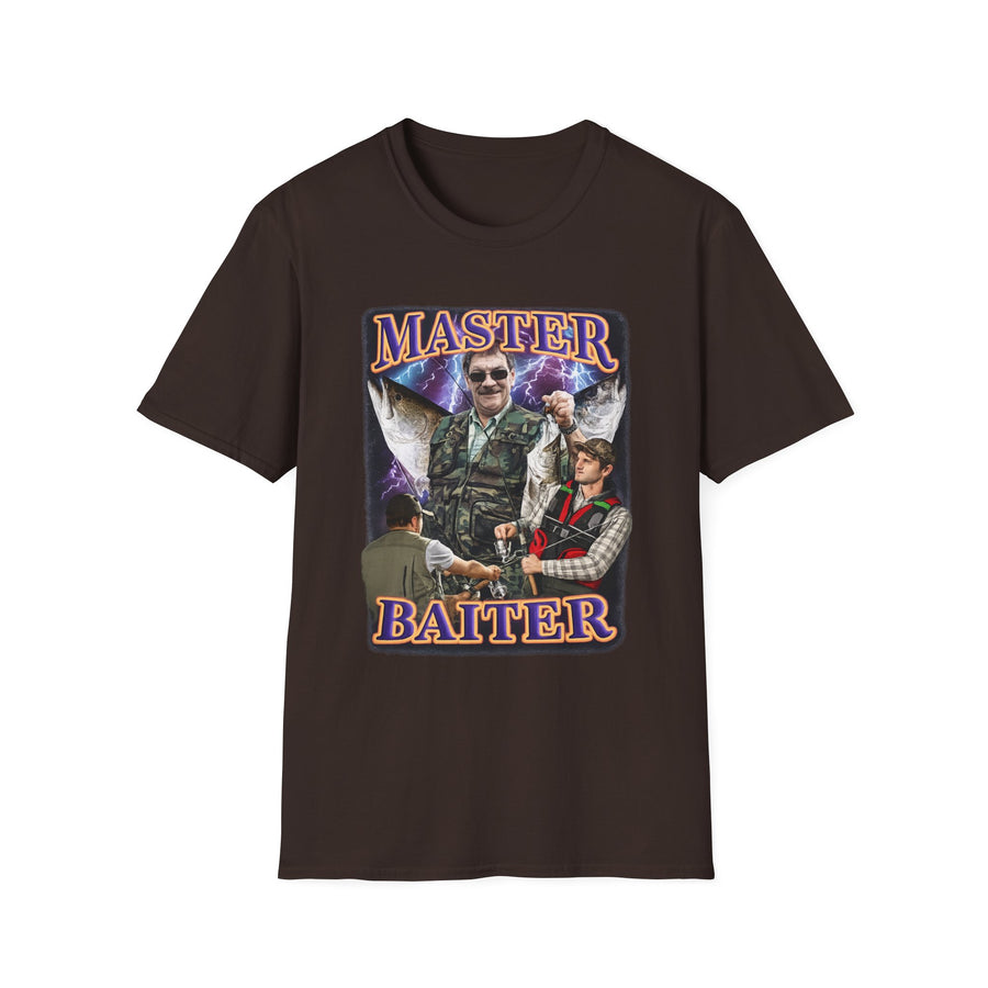 Master Baiter OG Fishing Dark Humor Tee - Front - Alt Color | INKHAUS