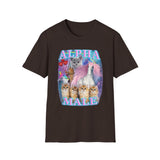 Alpha Male OG Oversized Graphic Tee - Front - Alt Color | INKHAUS