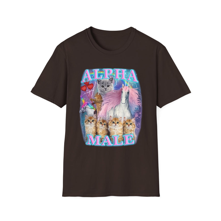 Alpha Male OG Oversized Graphic Tee - Front - Alt Color | INKHAUS