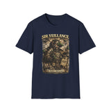 Sir Veillance Surveillance Knight Graphic Tee - Detail Shot | INKHAUS
