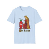Sir Racha Hot Sauce Wordplay Graphic Tee - Front - Alt Color | INKHAUS
