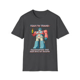 Yeah I'm trans- transporting this beer into my mouth T-Shirt