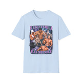 Registered Flex Offender Gym Graphic Tee - Lifestyle View | INKHAUS