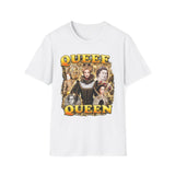 Queef Queen Dark Humor Graphic Tee - Back View | INKHAUS