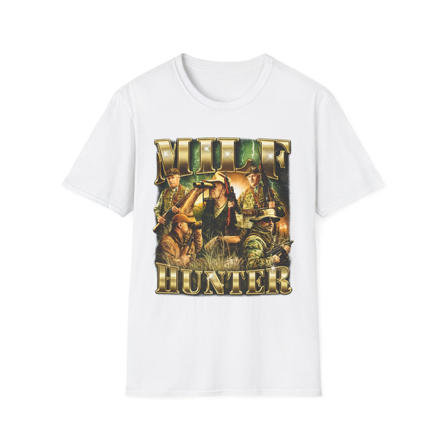 MILF Hunter Camo Dark Humor Graphic Tee - Back - Alt Color | INKHAUS