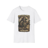 Sir Veillance Surveillance Knight Graphic Tee - Back View | INKHAUS