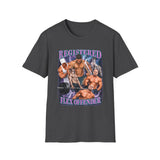 Registered Flex Offender Gym Graphic Tee - Back - Alt Color | INKHAUS