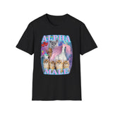Alpha Male OG Oversized Graphic Tee - Front View | INKHAUS