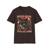 Rizz God Streetwear Dark Humor Graphic Tee - Front - Alt Color | INKHAUS