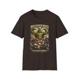 Registered Flex Offender Oversized Graphic Tee - Front - Alt Color | INKHAUS