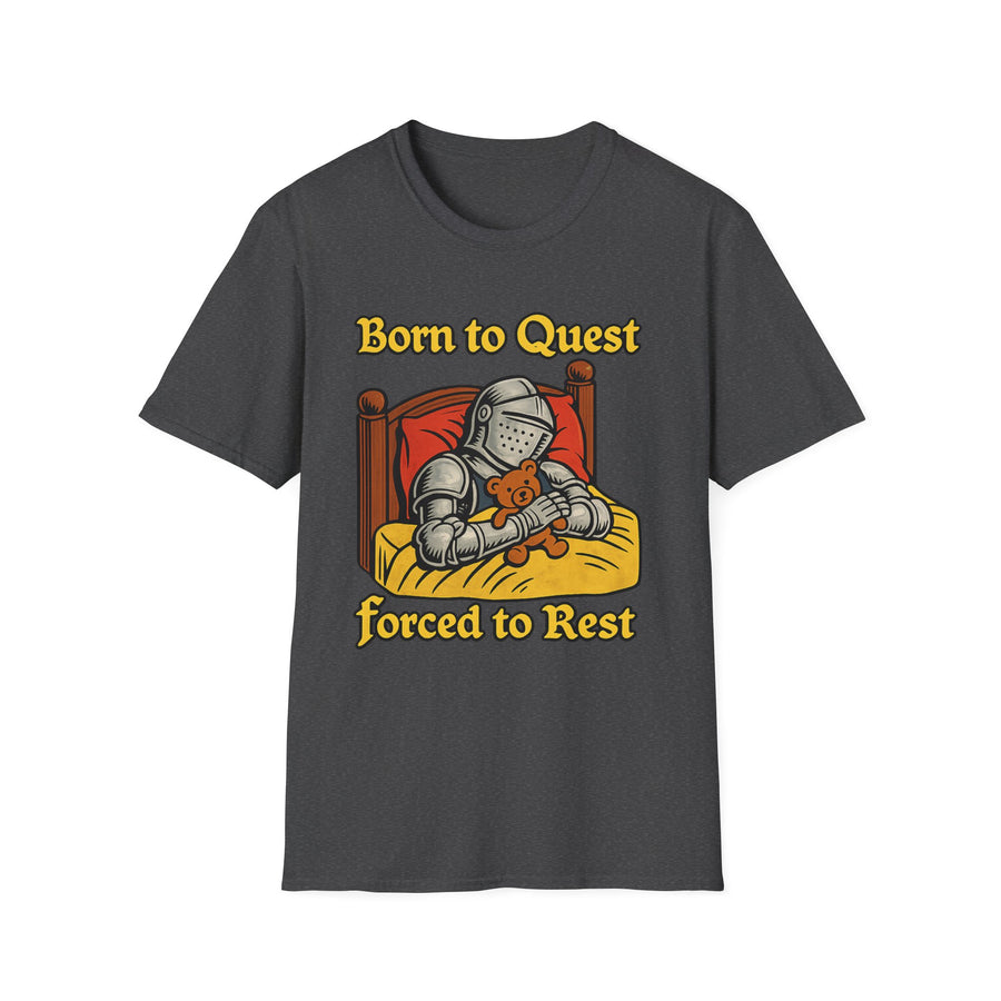 Born to Quest Oversized Fantasy Graphic Tee - Back - Alt Color | INKHAUS