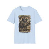 Sir Veillance Surveillance Knight Graphic Tee - Lifestyle View | INKHAUS