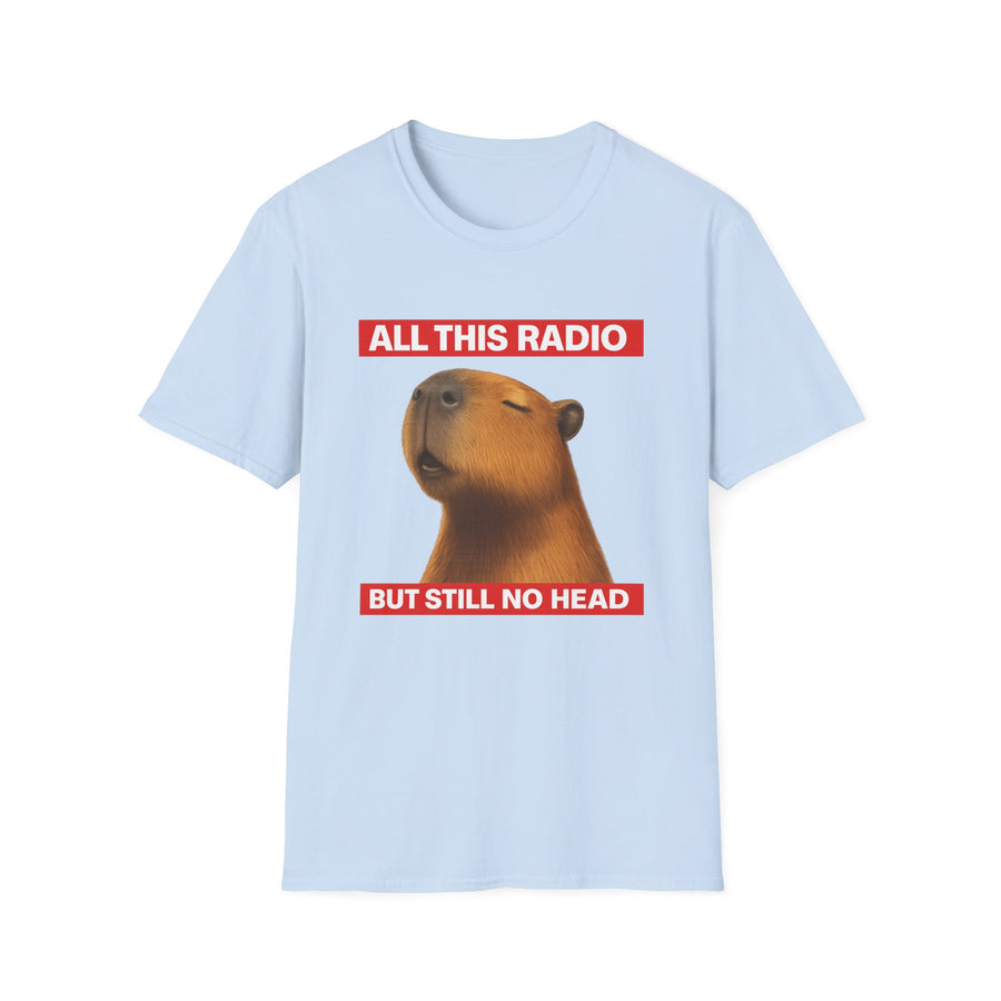 All this radio but still no head T-Shirt