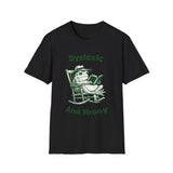 Dyslexic and Hrony t-shirt