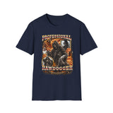 Professional Rawdogger Dark Humor Graphic Tee - Detail Shot | INKHAUS