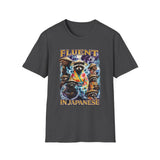 Fluent in Yapenese Dark Humor Streetwear Tee - Back - Alt Color | INKHAUS