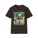 Lactose Tolerant Funny Food Graphic Tee - Front - Alt Color | INKHAUS