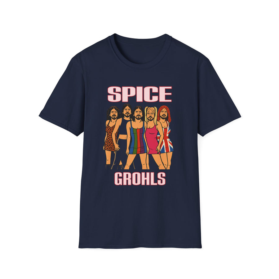 Spice Grohls Rock Humor Oversized Graphic Tee - Lifestyle View | INKHAUS