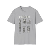 LGBTQ (legs glutes biceps tricpes quads) T-Shirt