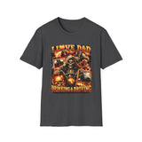 I Love Dungeons and Dragons Geek Graphic Tee - Back - Alt Color | INKHAUS
