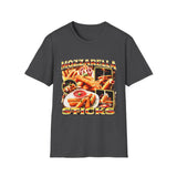 Mozzarella Sticks Funny Food Graphic Tee - Back - Alt Color | INKHAUS