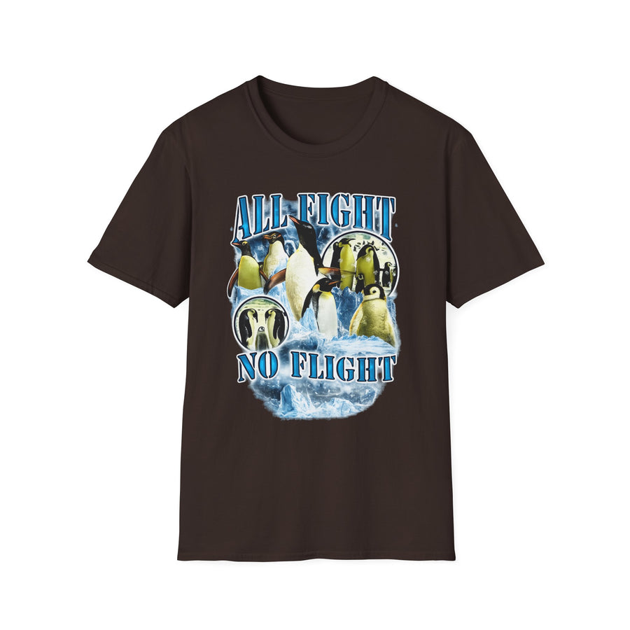 All Fight No Flight Oversized Graphic Tee - Front - Alt Color | INKHAUS